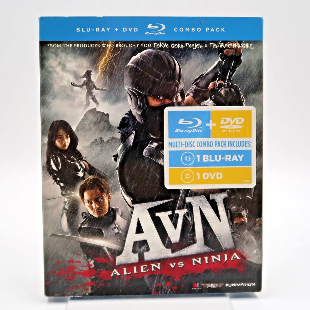 Alien vs Ninja Blu-ray DVD Mitsuki Koga Masanori Mimoto Sci-Fi Action 2011